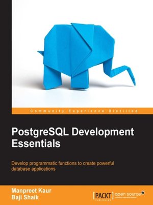 cover image of PostgreSQL Development Essentials